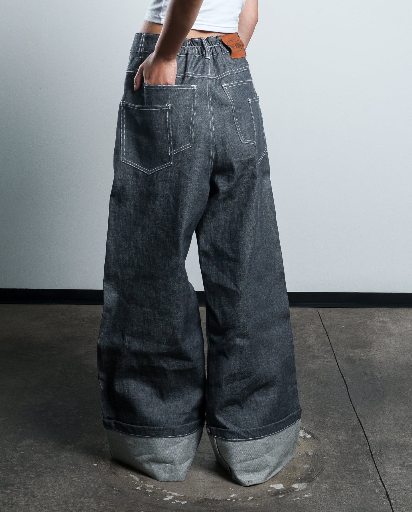 Black Denim Pants