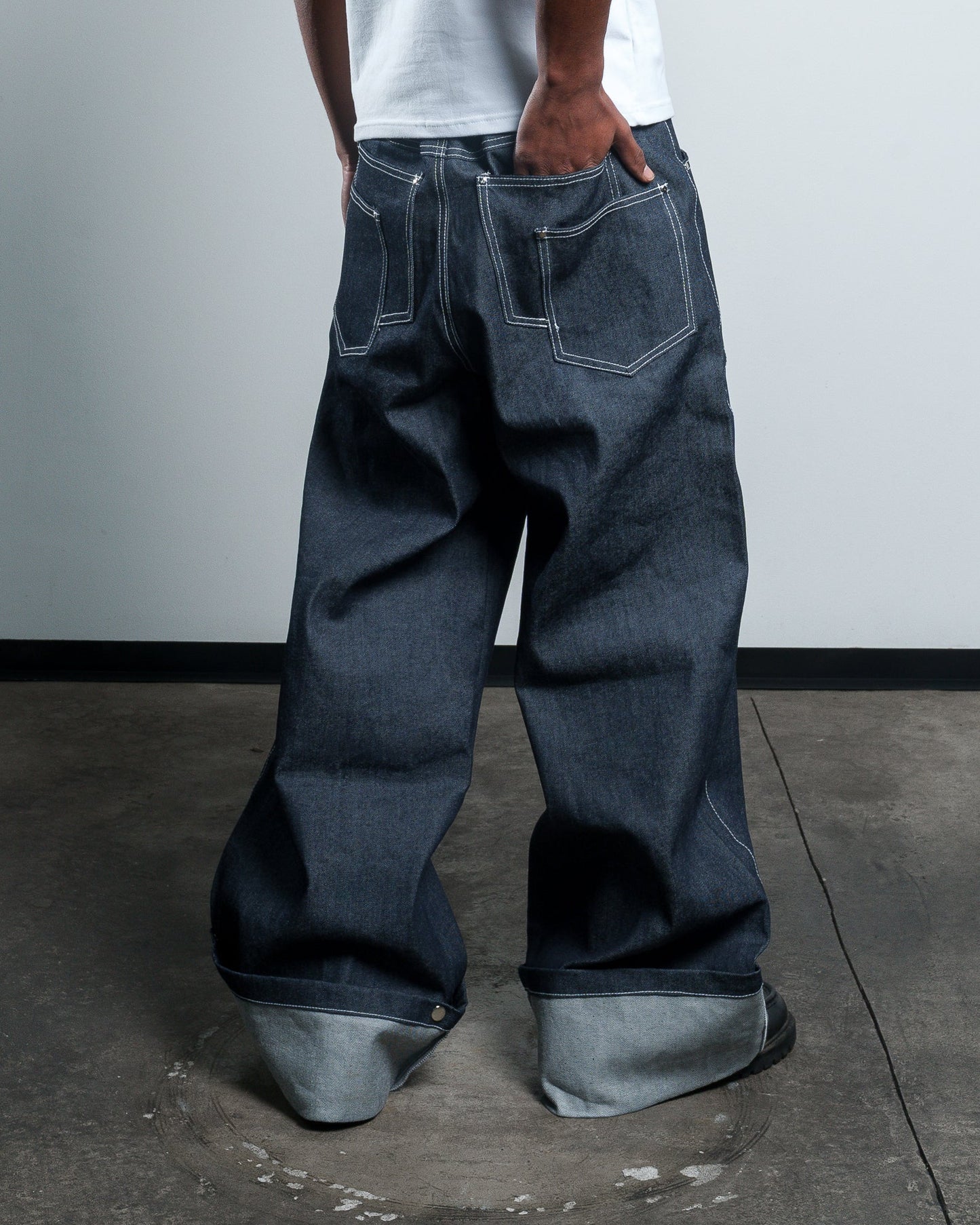 Blue Denim Pants