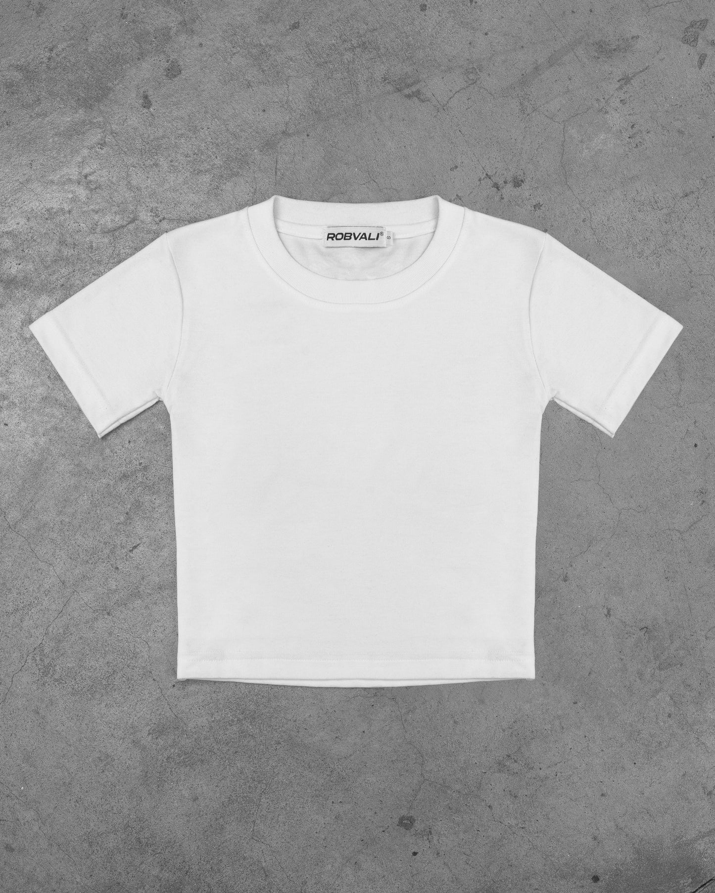 White Baby Tee