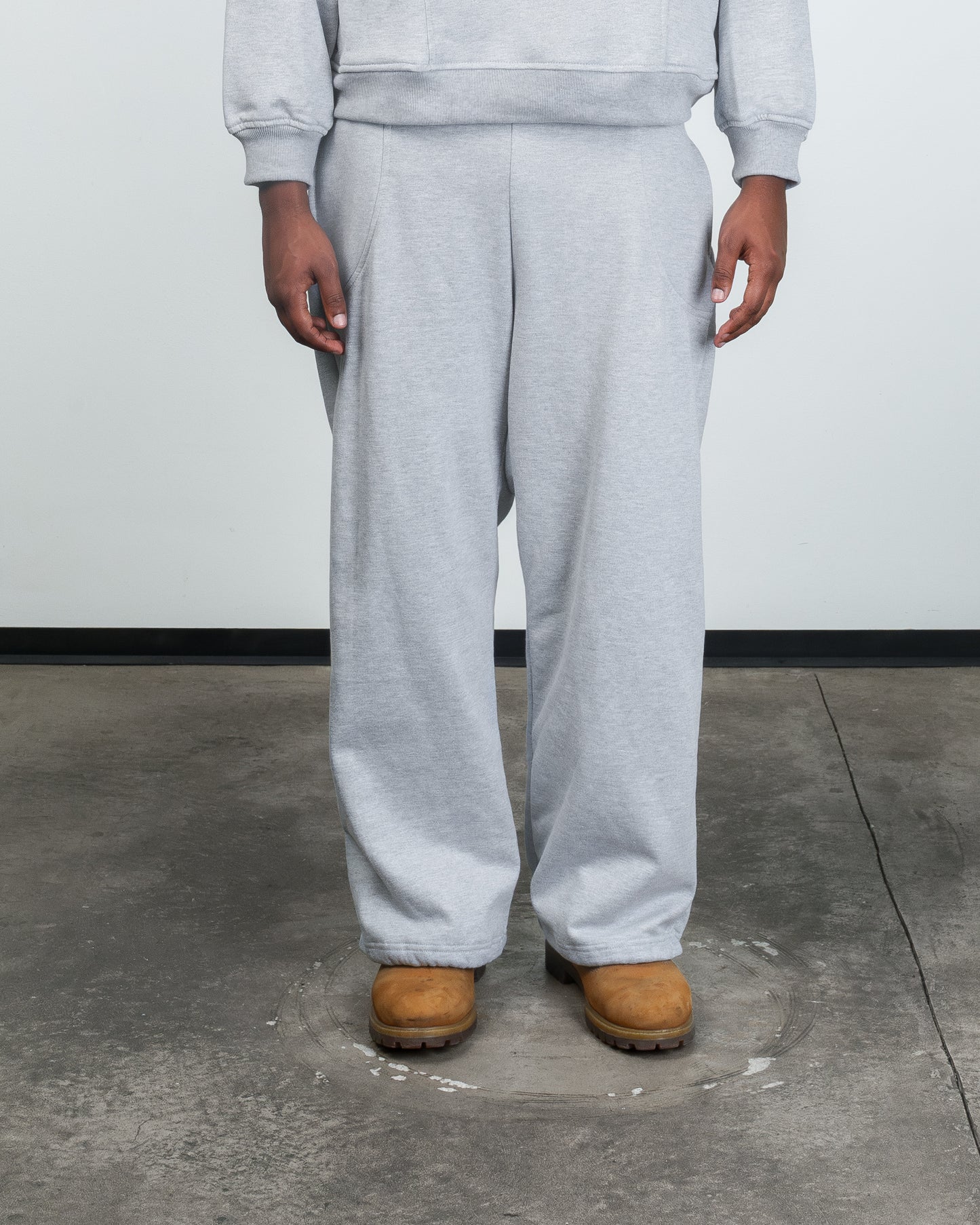 Grey Adjustable Sweatpants