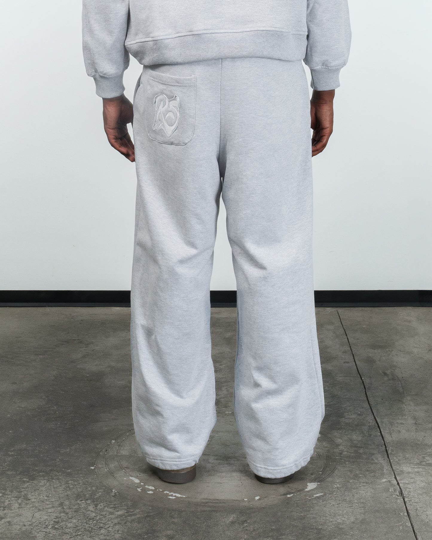 Grey Adjustable Sweatpants