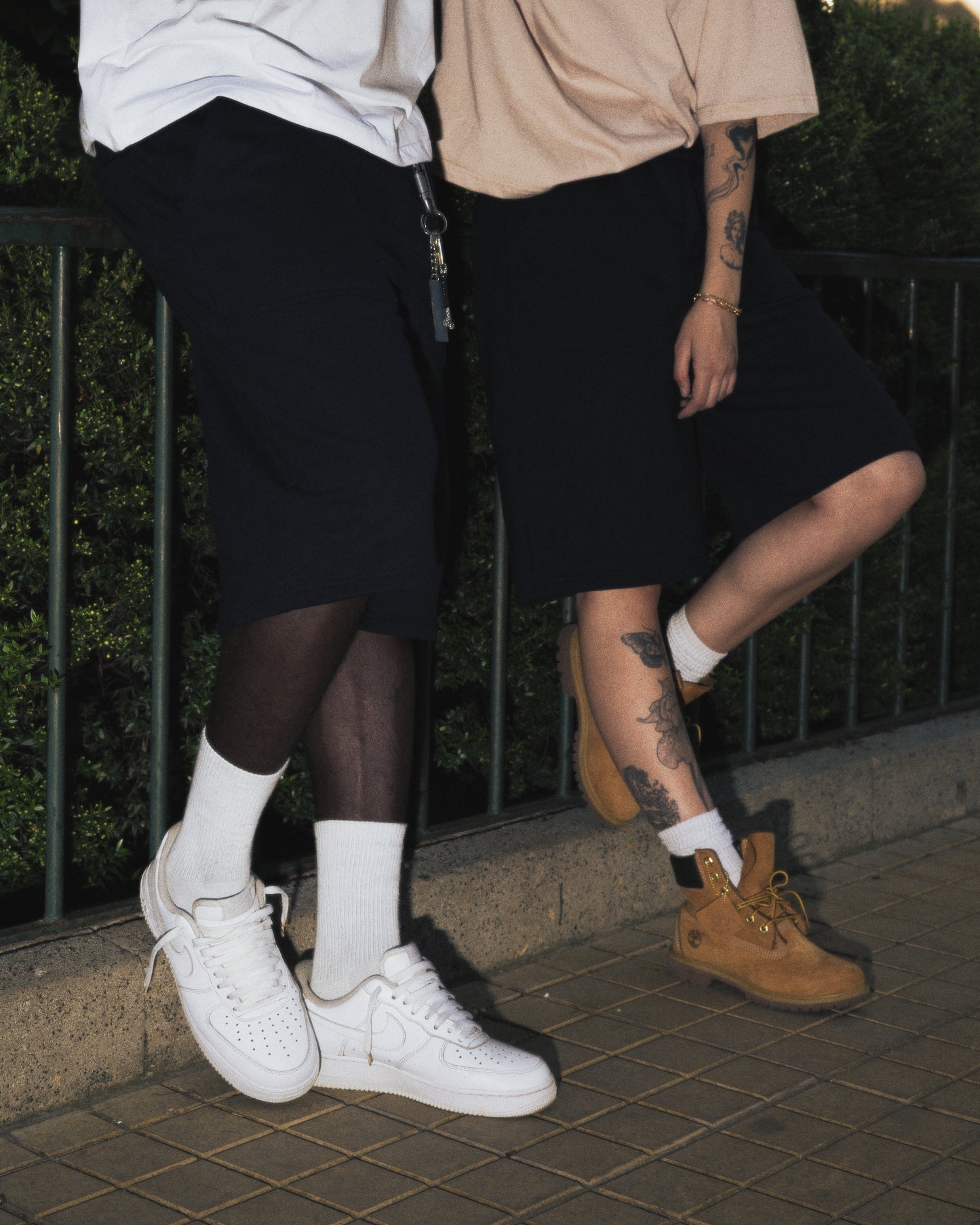 Blue Navy Basic Jorts