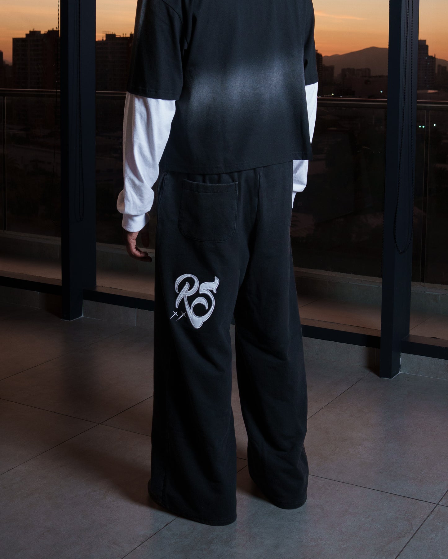 Washed Black RS Sweatpants