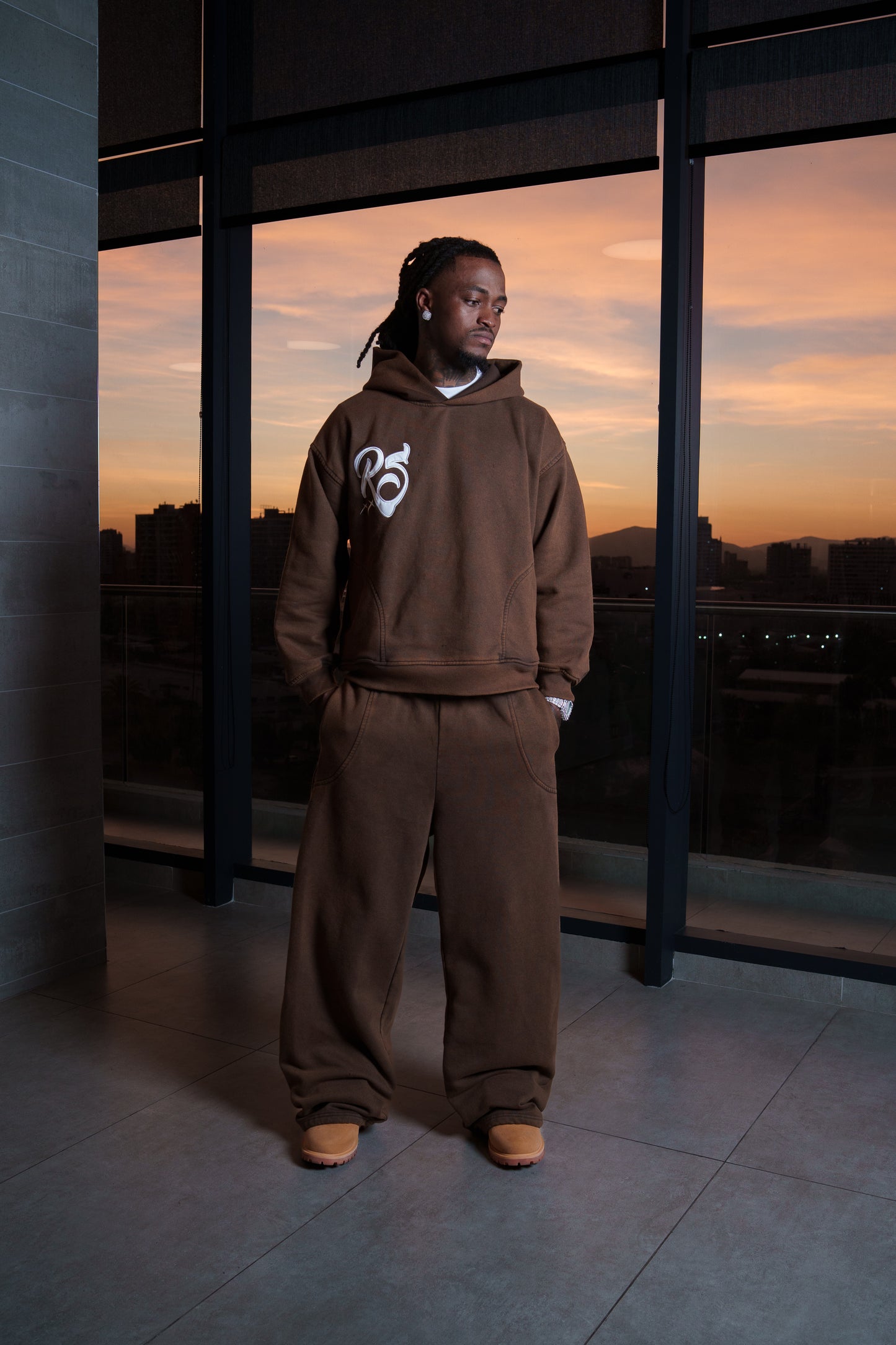 Washed Brown RS Sweatpants