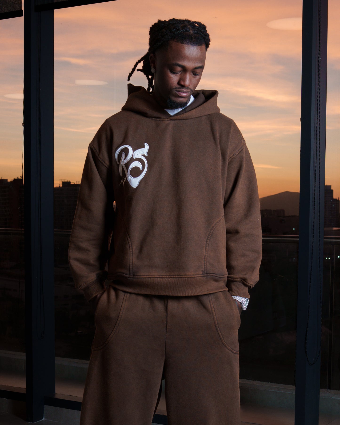 Washed Brown RS Hoodie