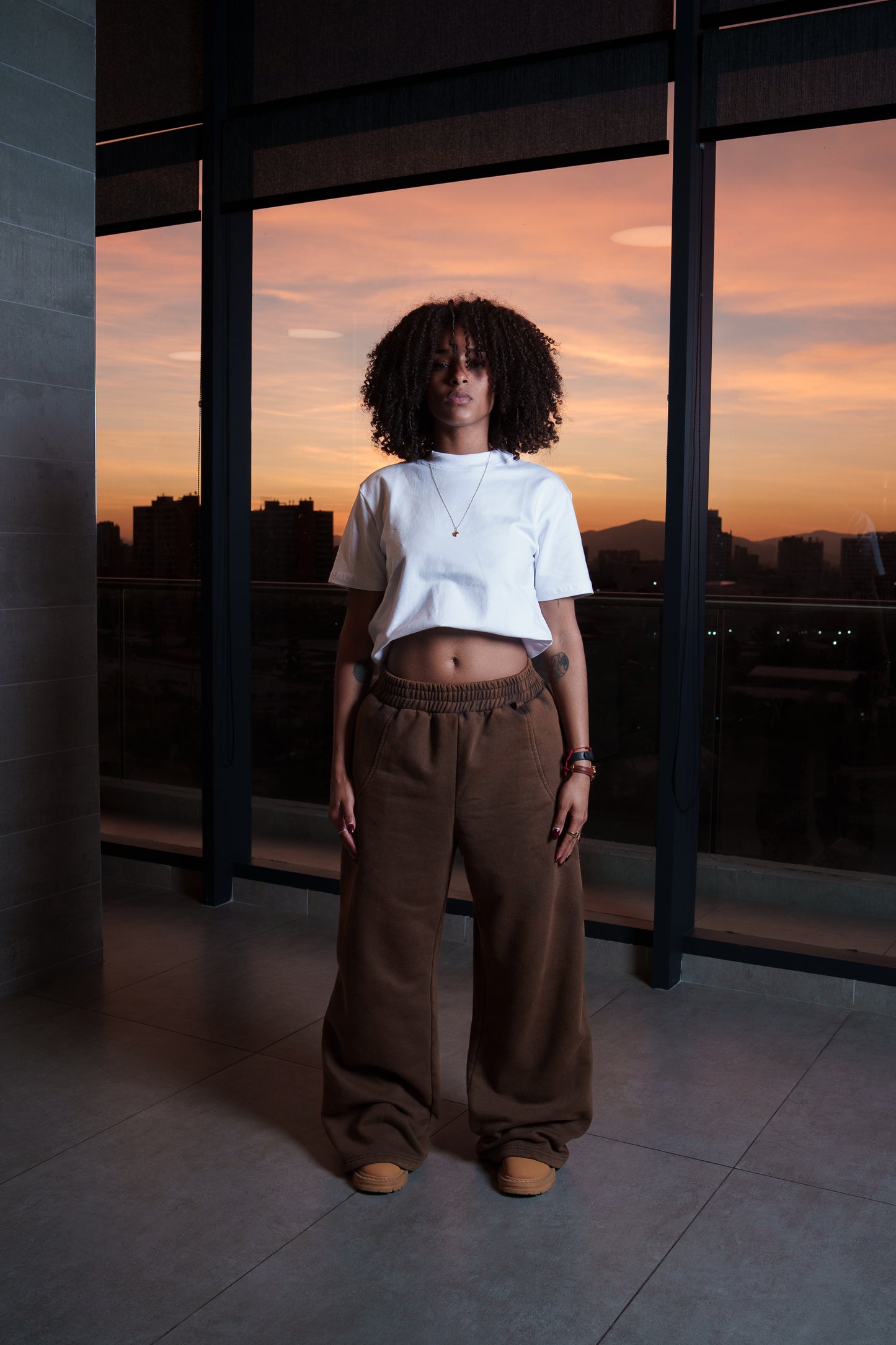 Washed Brown RS Sweatpants