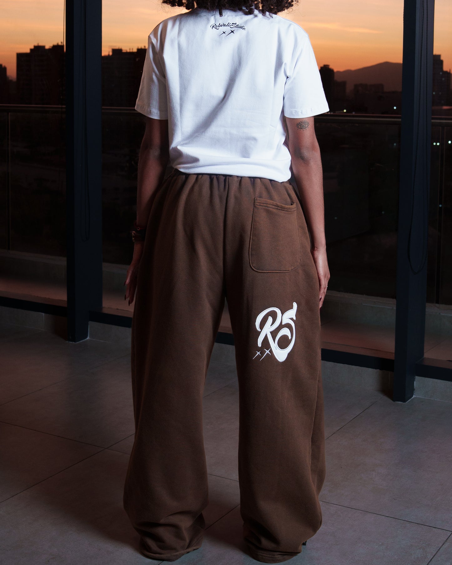 Washed Brown RS Sweatpants