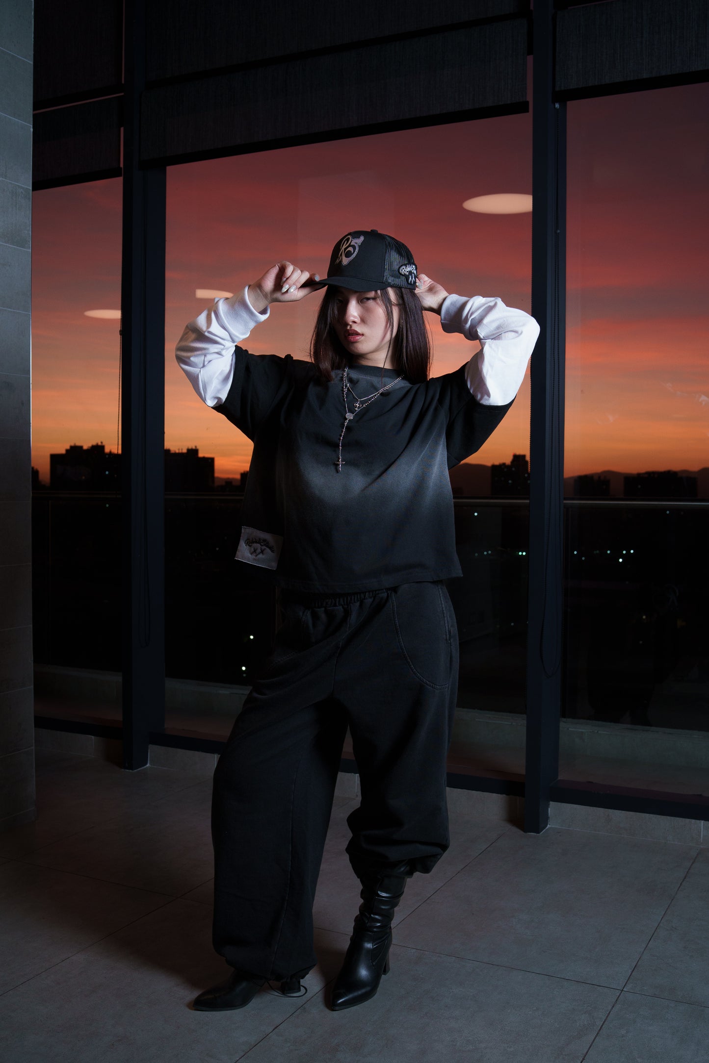 Washed Black RS Sweatpants