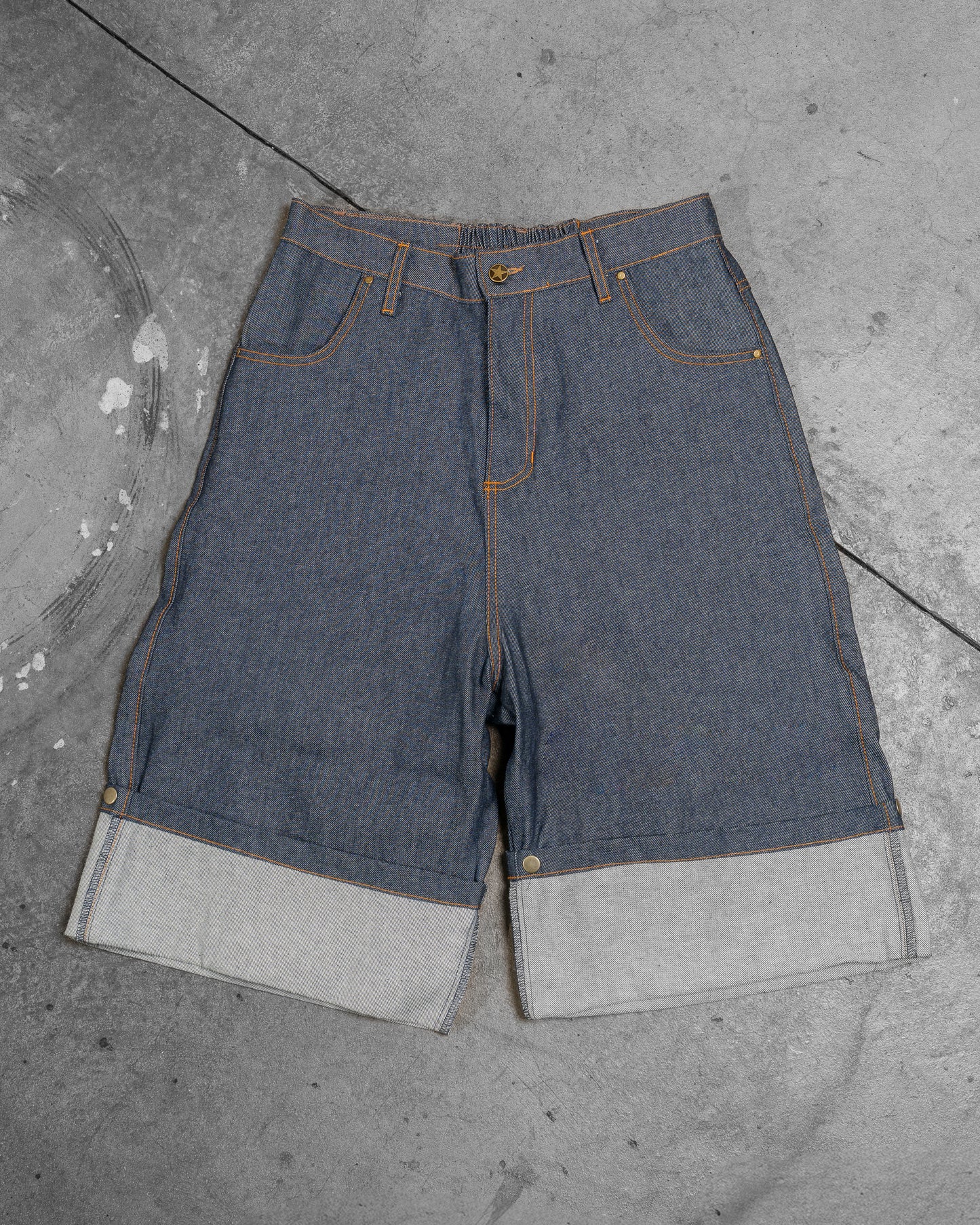 Blue Denim Jorts