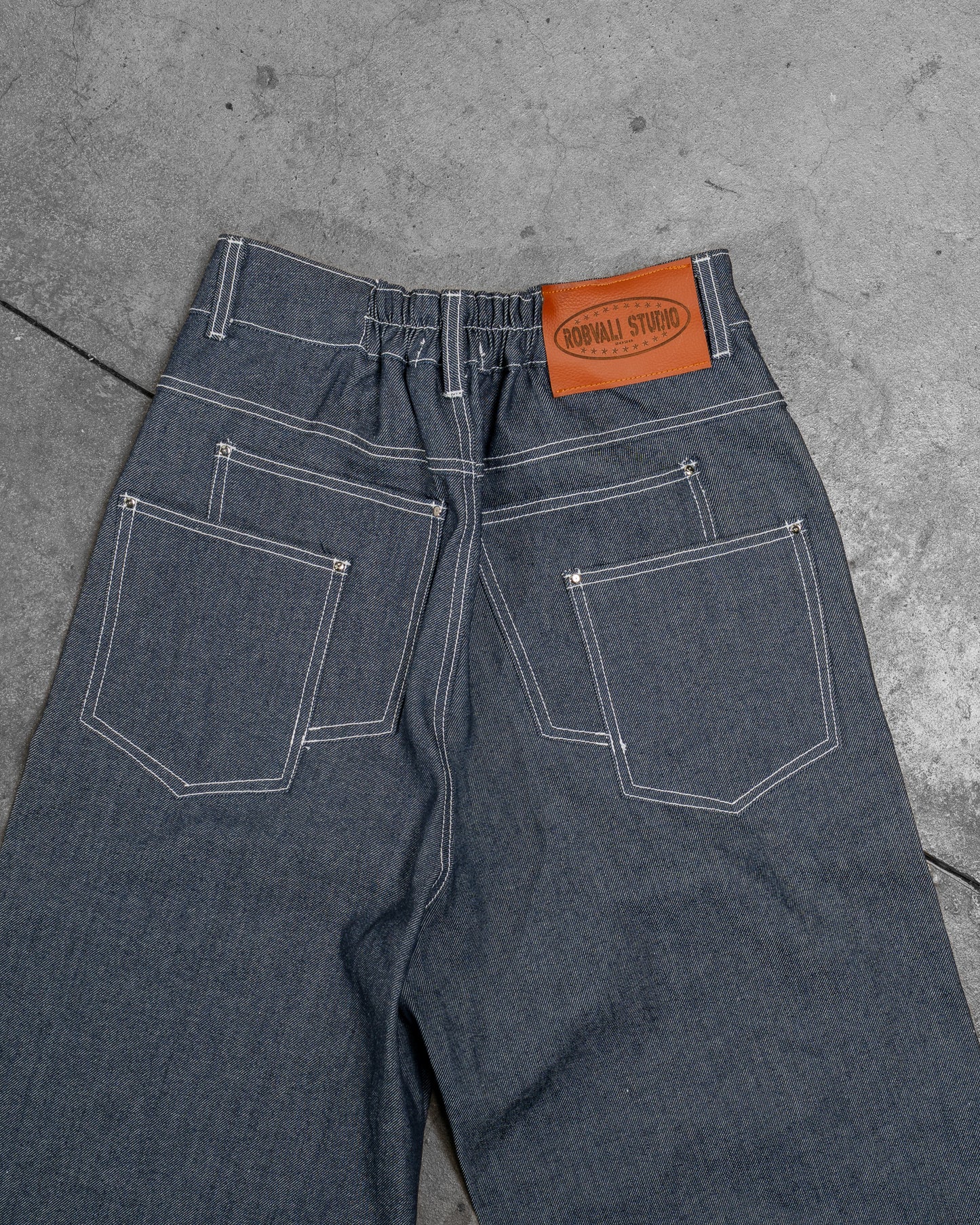Blue Denim Pants