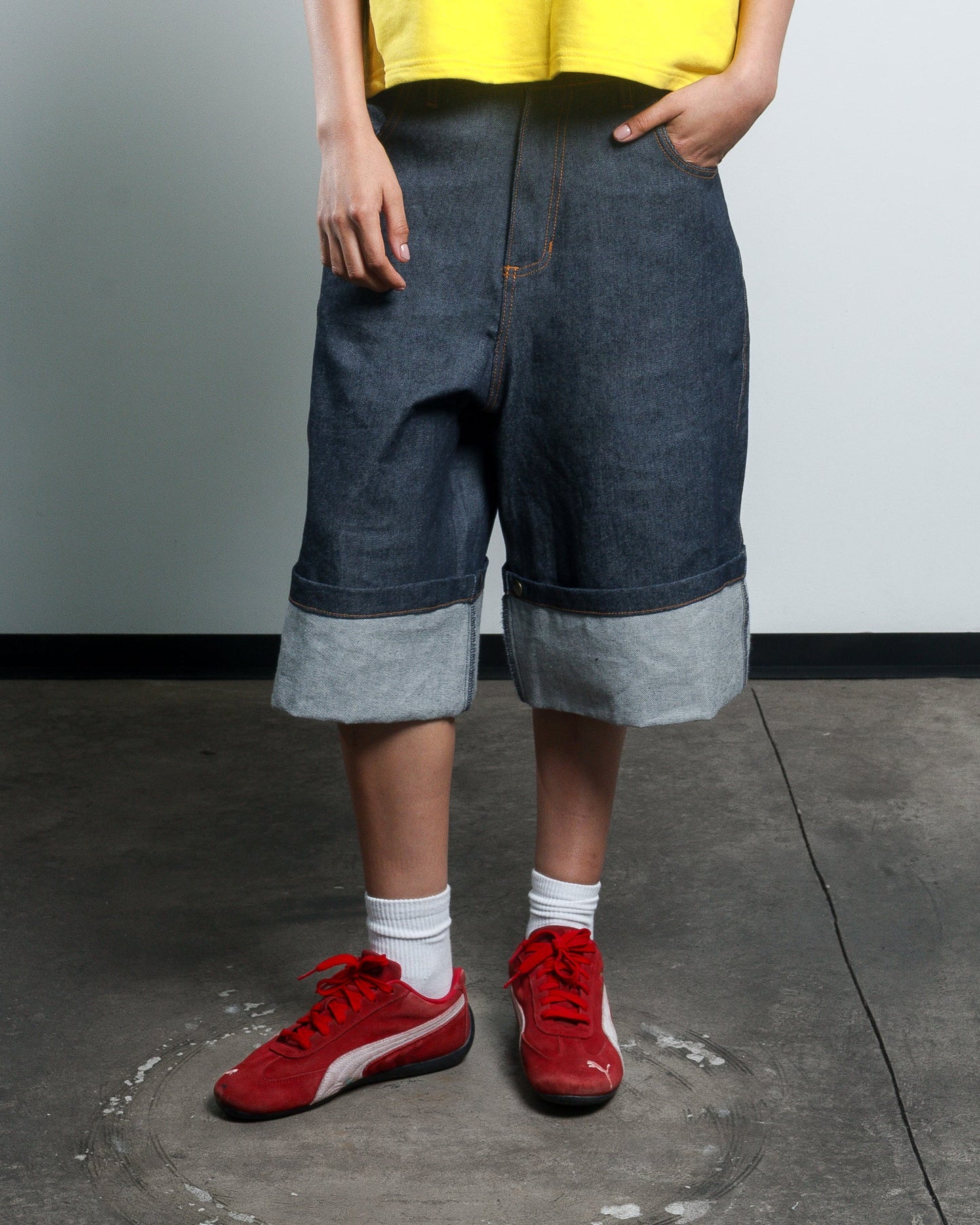 Blue Denim Jorts