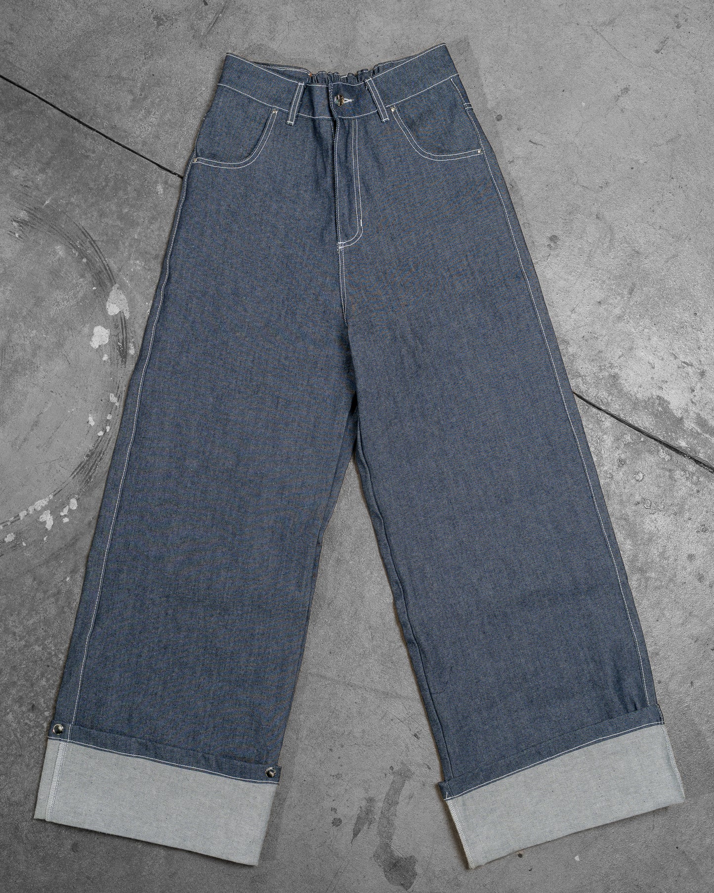 Blue Denim Pants