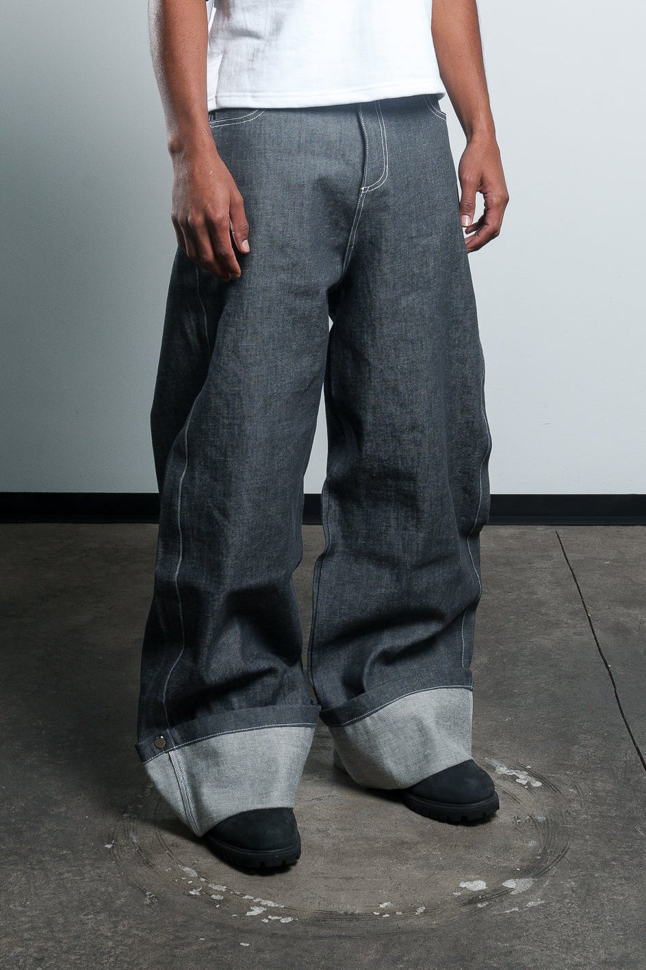 Black Denim Pants