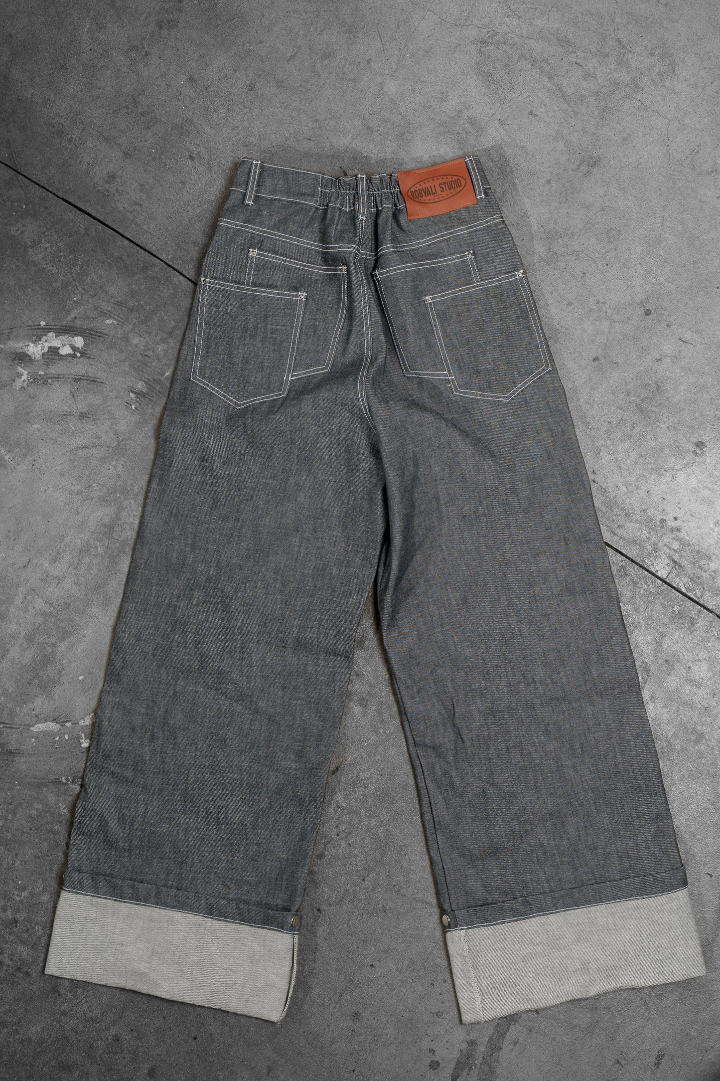 Black Denim Pants