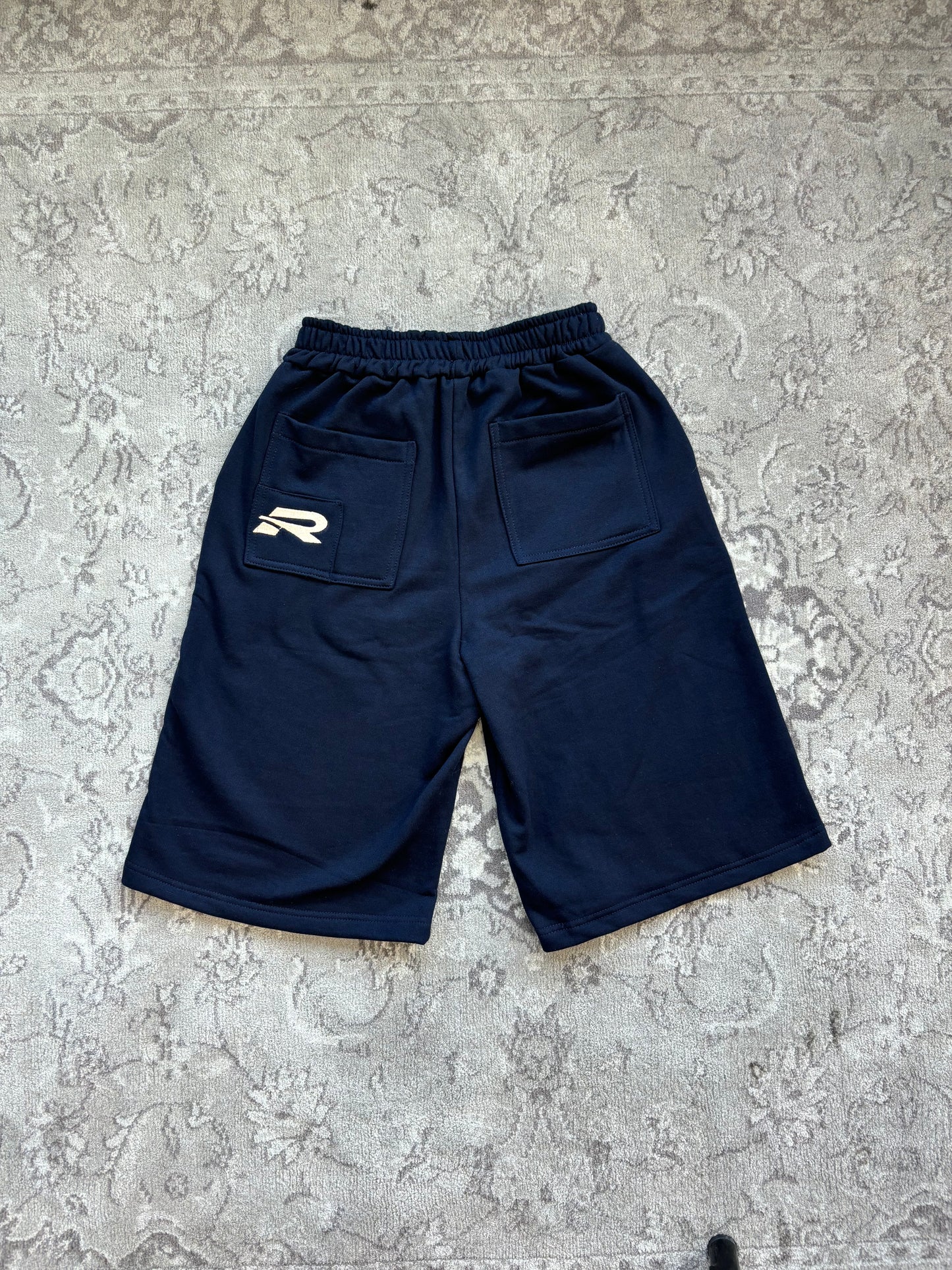 Blue Navy Basic Jorts