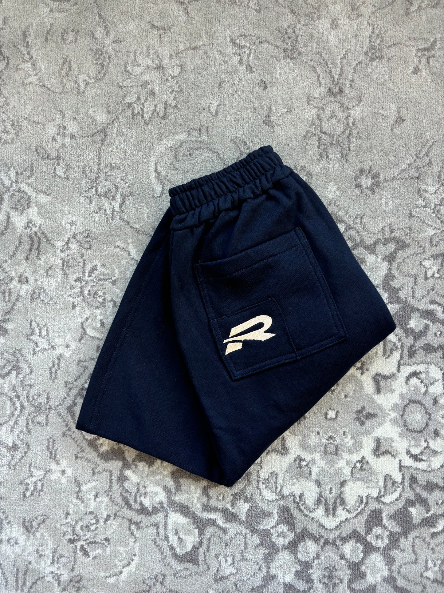 Blue Navy Basic Jorts