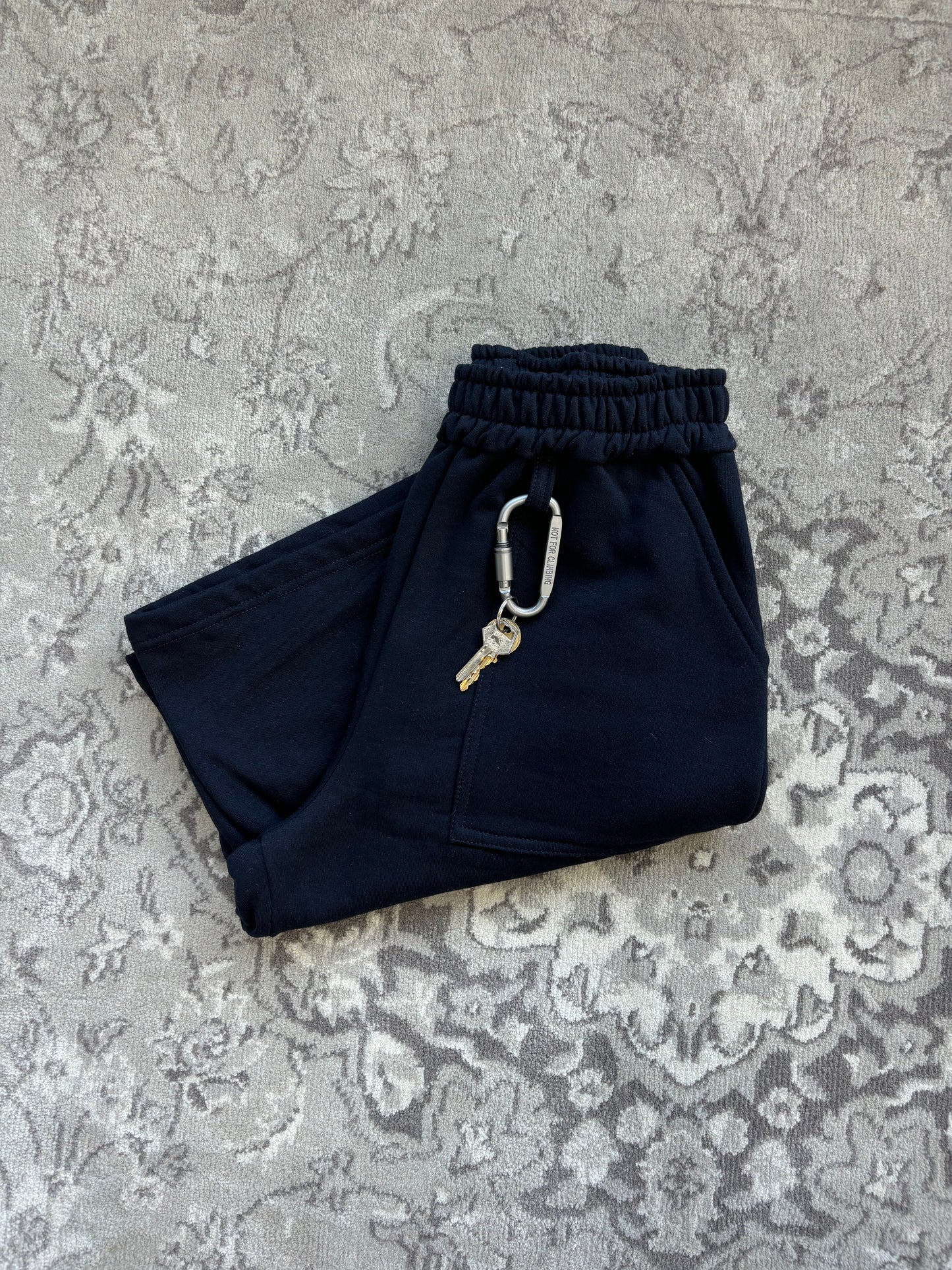 Blue Navy Basic Jorts