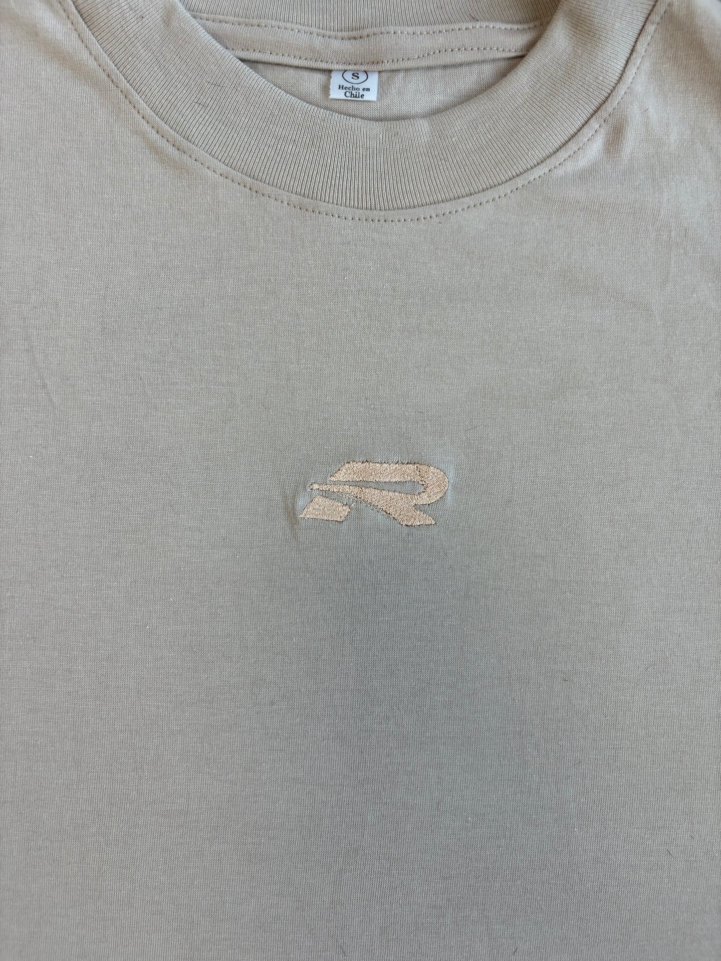 Beige Basic T-shirt