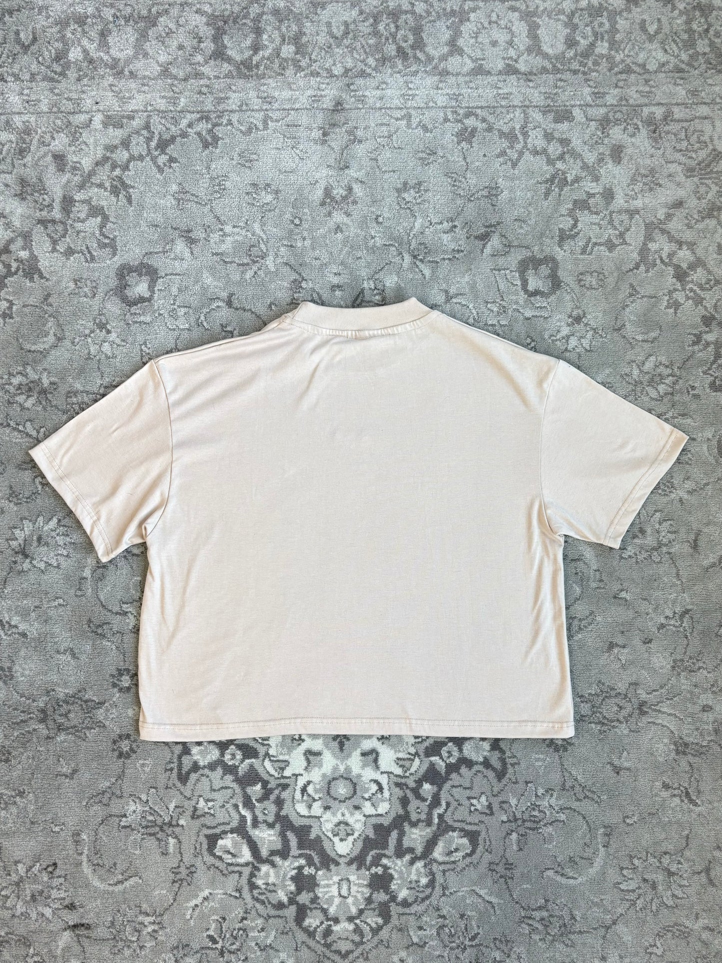 Beige Basic T-shirt